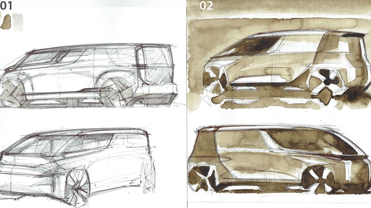 Tak prezentują się pierwsze szkice