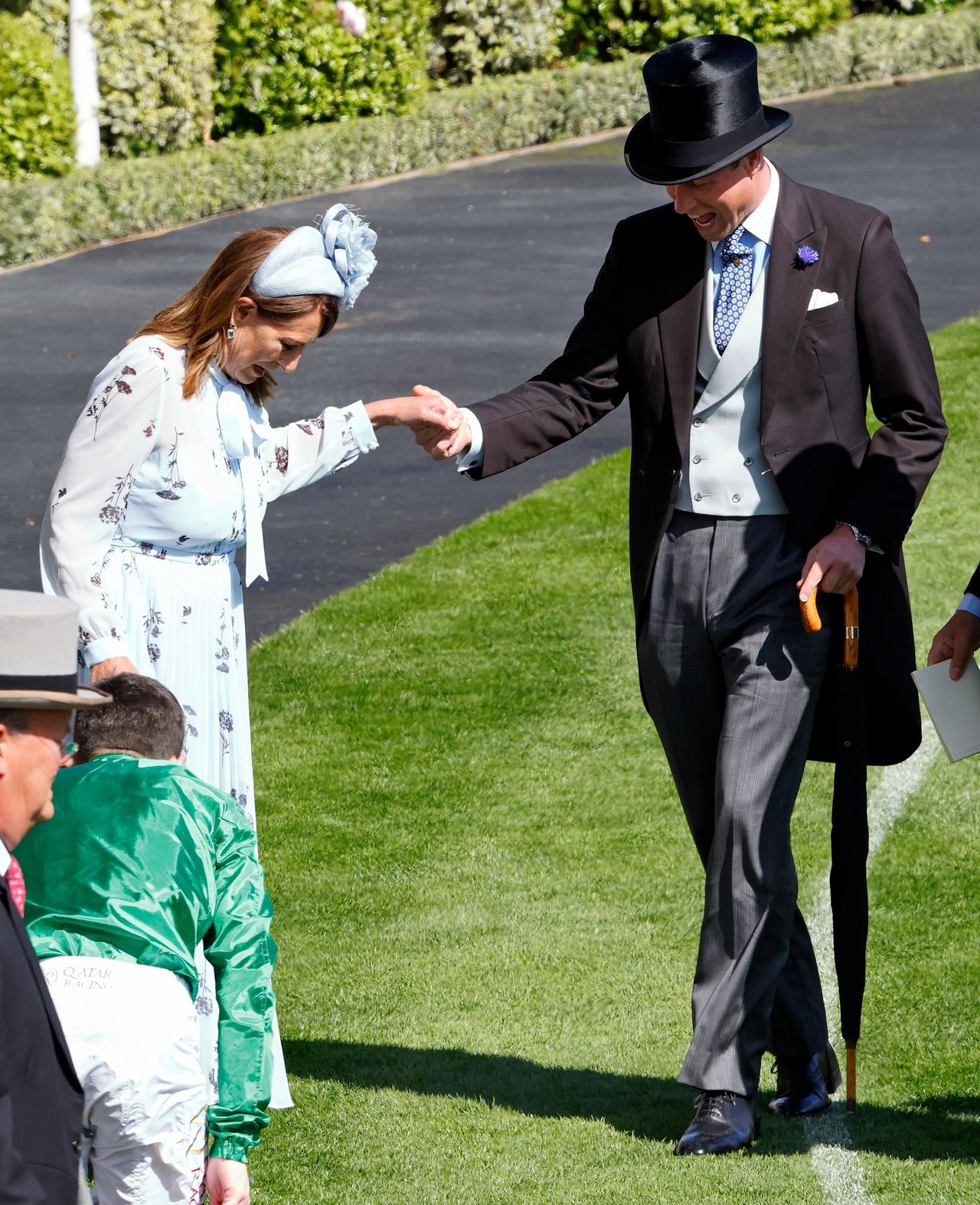 Prince William and Carole Middleton