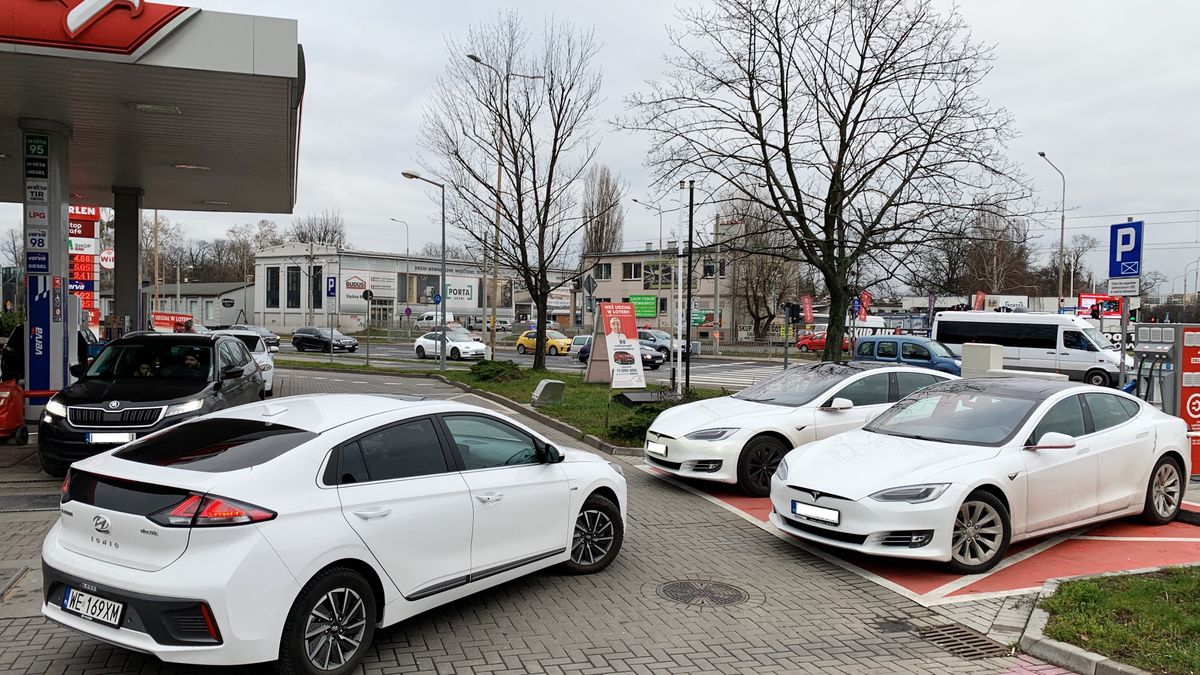 Kolejki na stacjach... dawno tego nie było