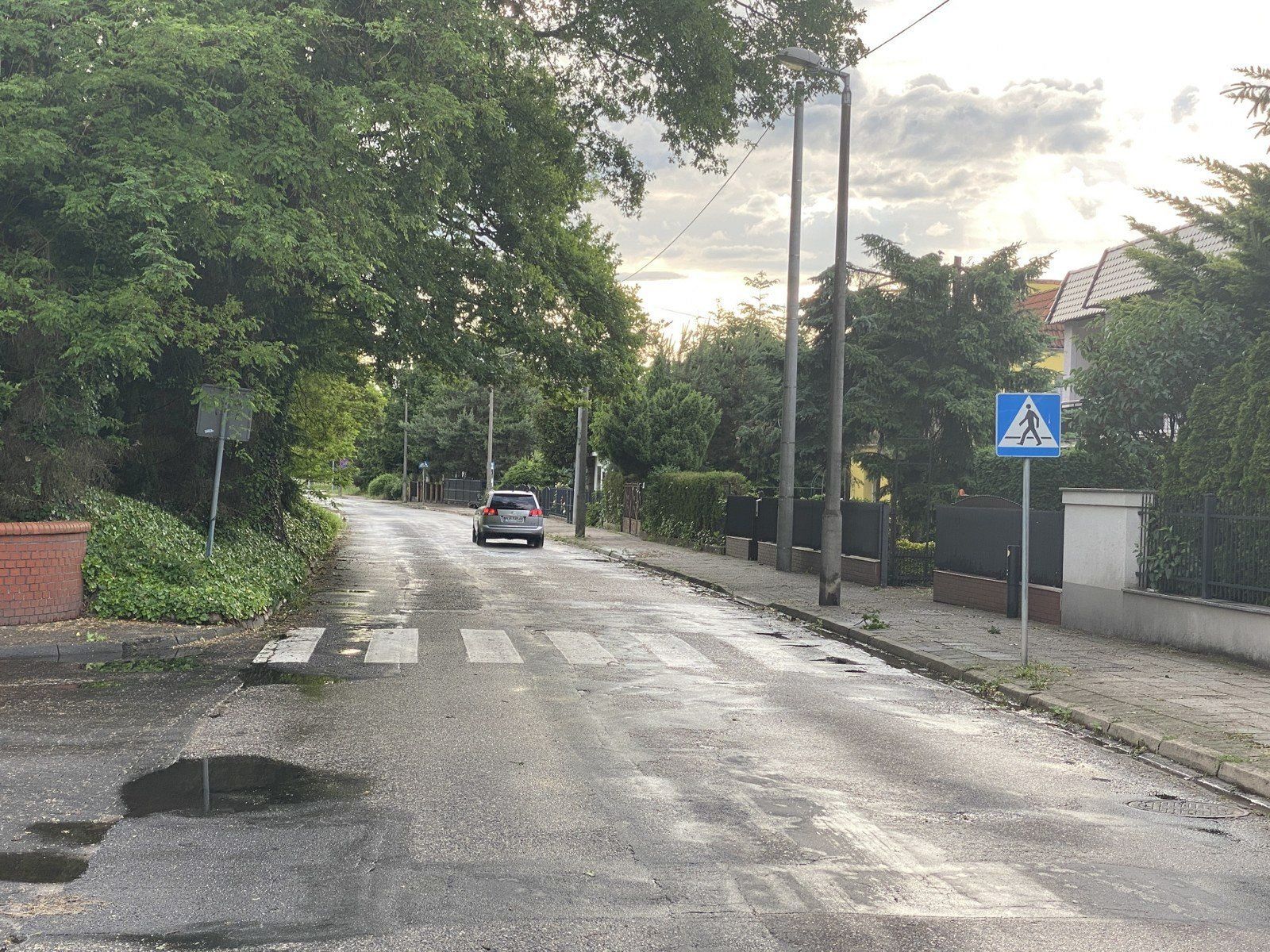 Ulica Kiepury w Lesznie