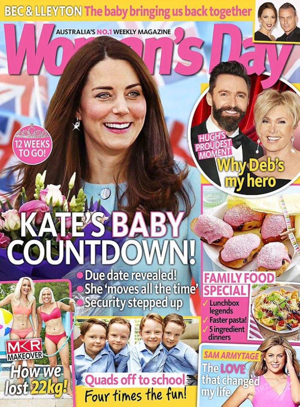 Księżna Kate na okładce Woman's Day