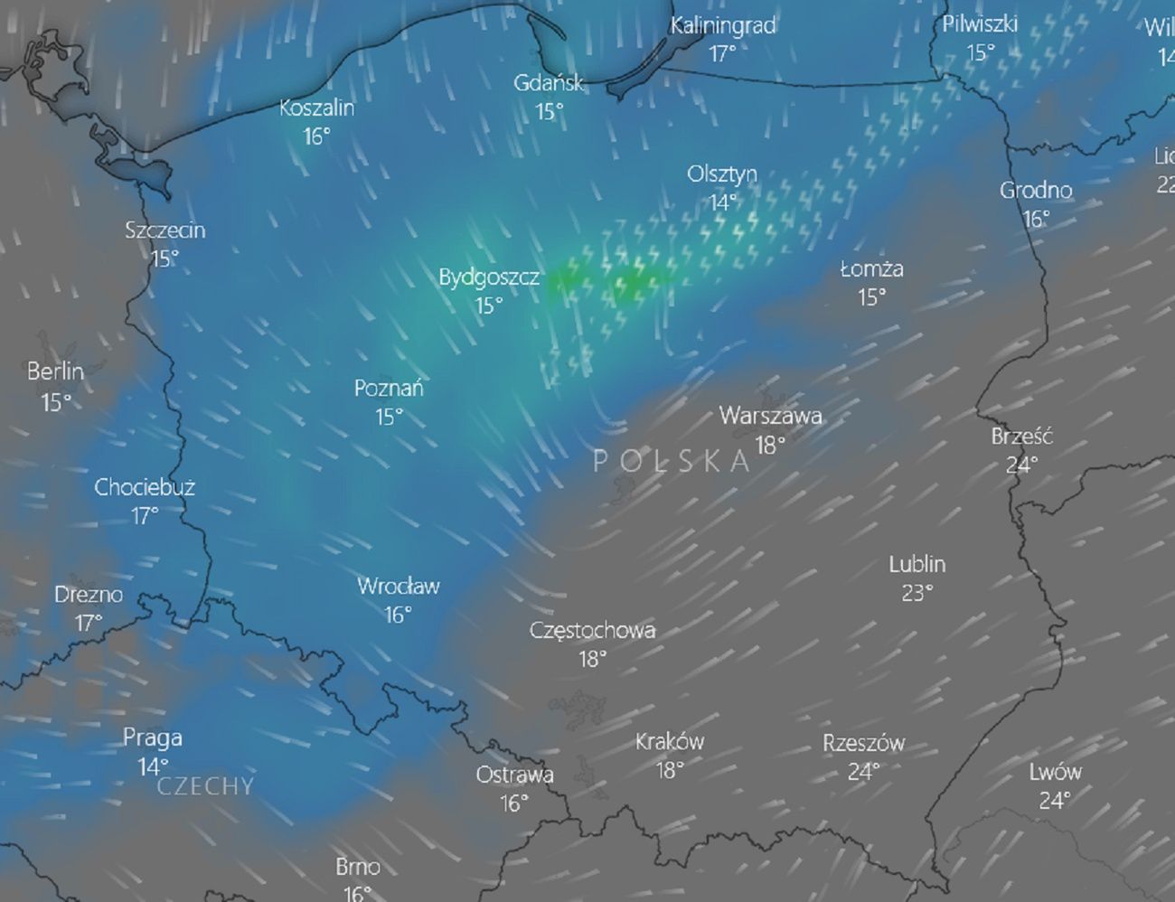 Pogoda na 31 sierpnia. IMGW wydało ostrzeżenia pierwszego stopnia