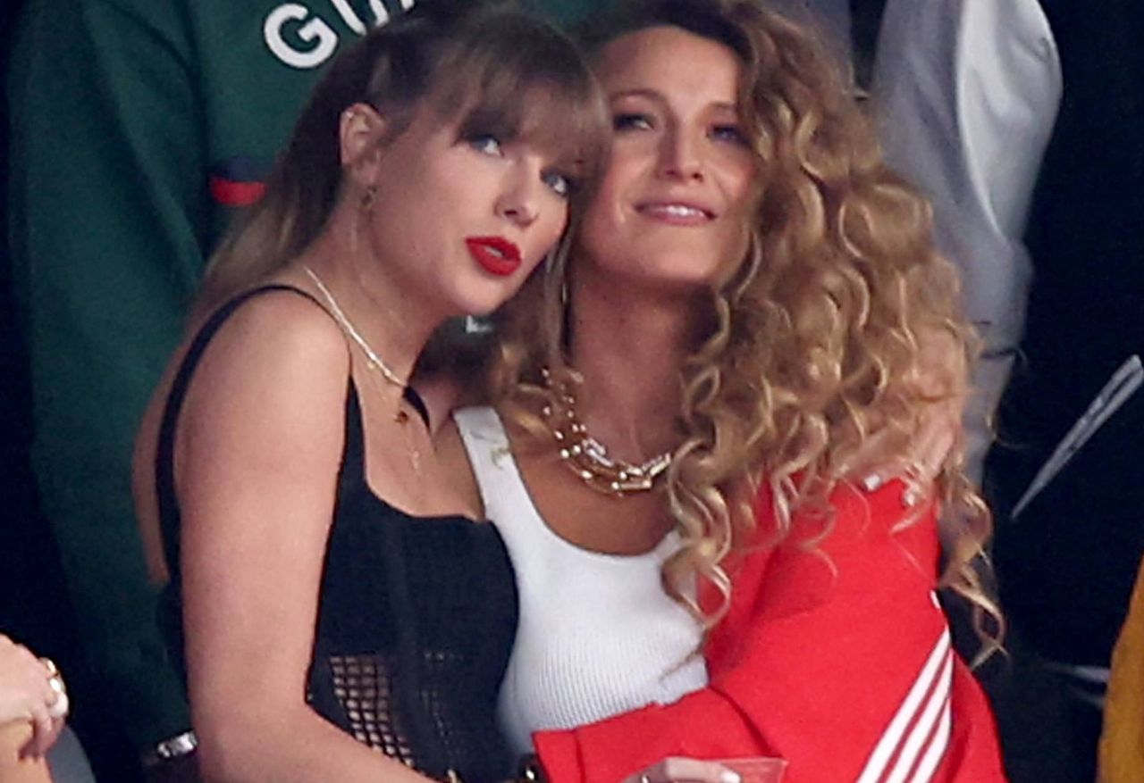 Blake Lively i Taylor Swift na Super Bowl 2024