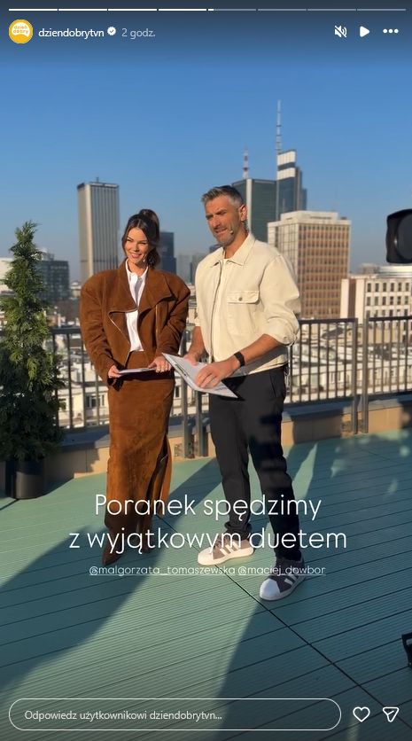 Małgorzata Tomaszewska i Maciej Dowbor
