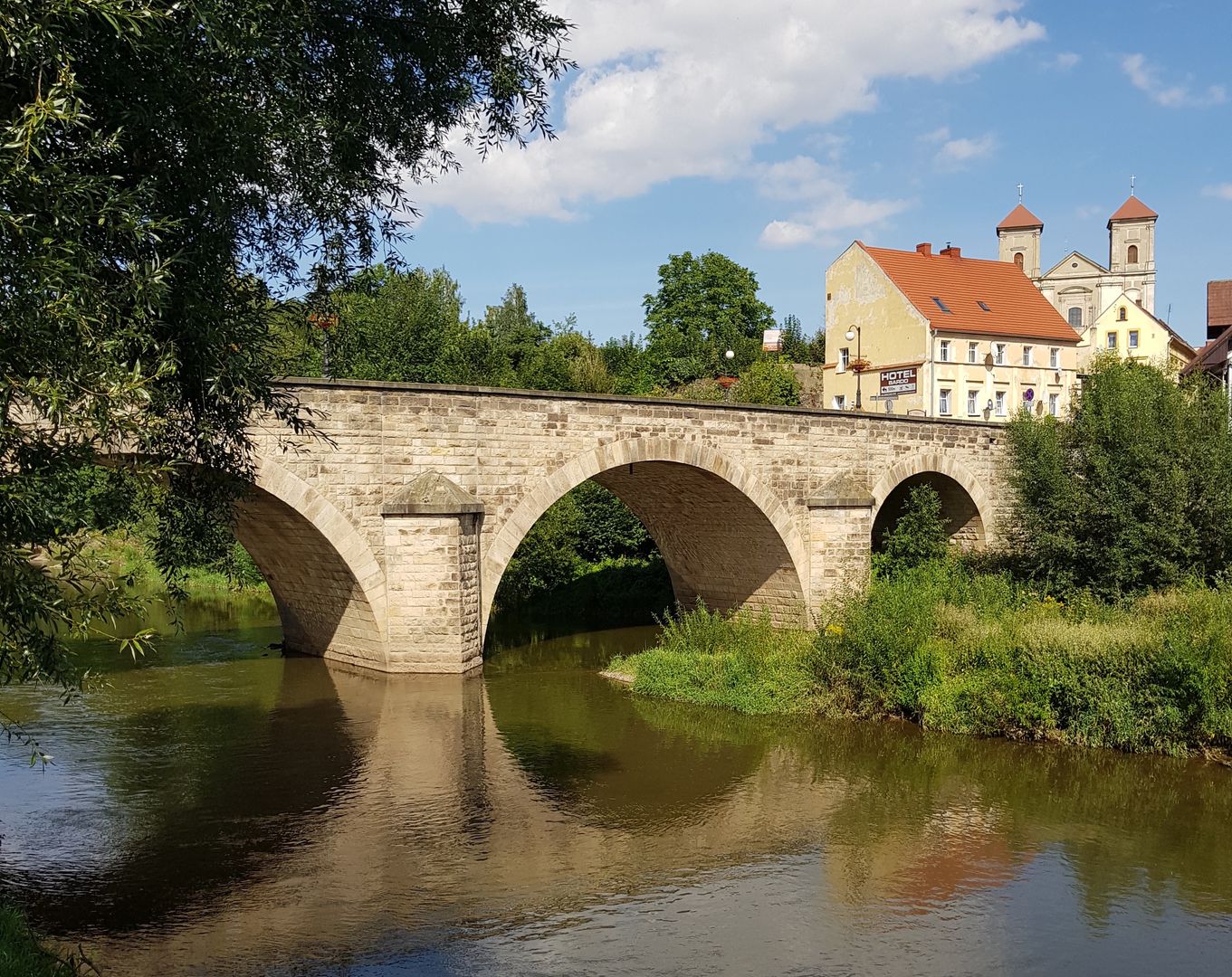 Bardo, kamienny most na Nysie Kłodzkiej