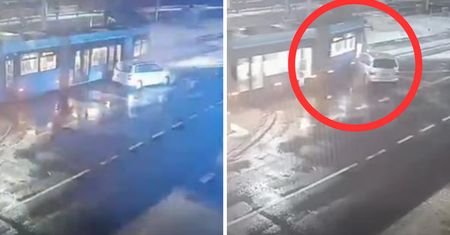 Uciekał przed policją, w bagażniku był 34-latek. Jest nagranie