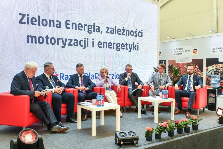 Panel odbył się w strefie Pawilonu Niemieckiego.