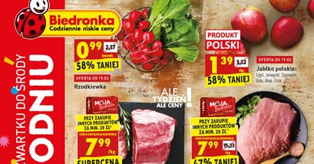 Biedronka gazetka od 17 lutego 2022. Jakie promocje w Biedronce 17.02?