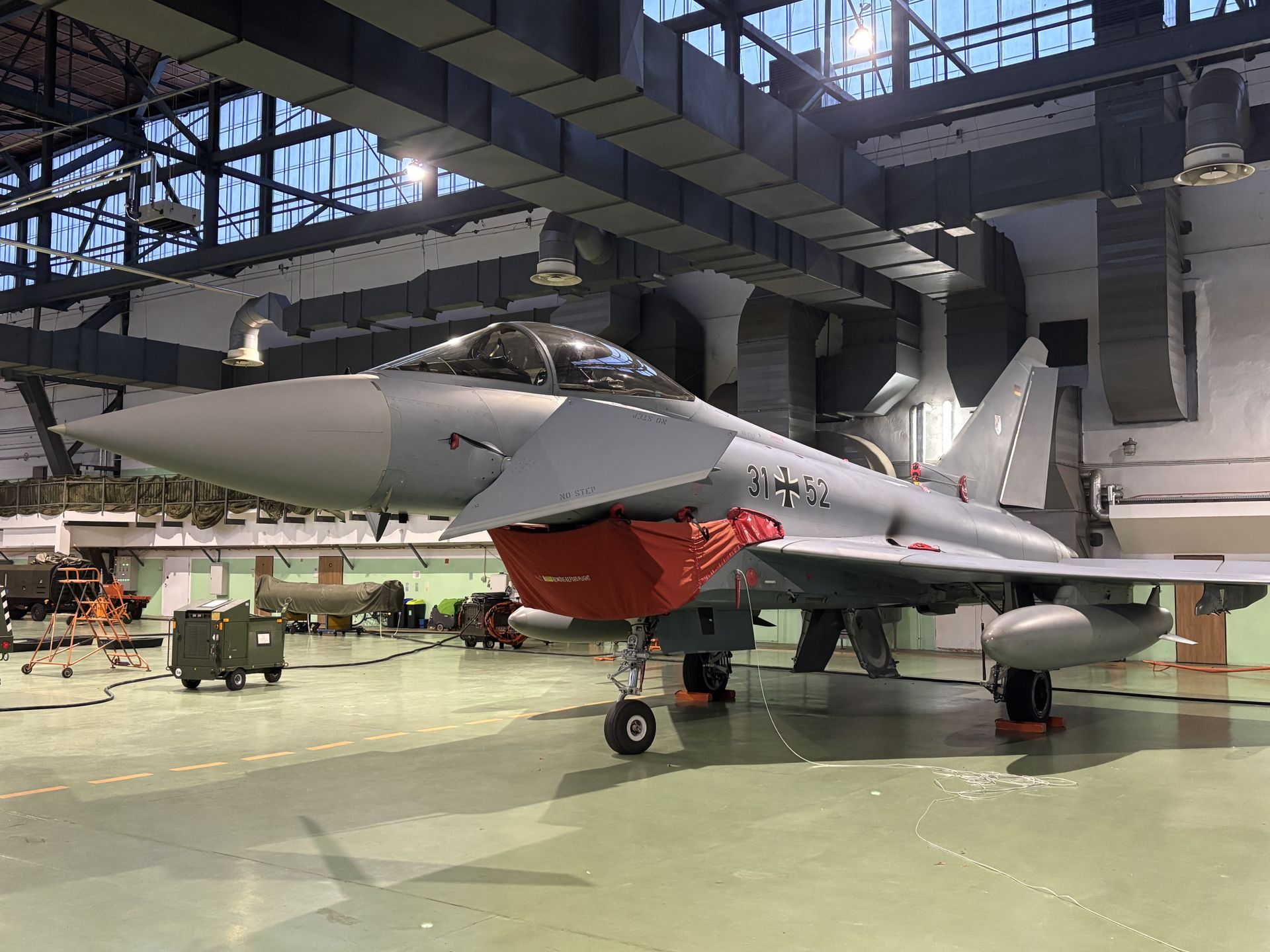 Eurofighter w Królewie Malborskim