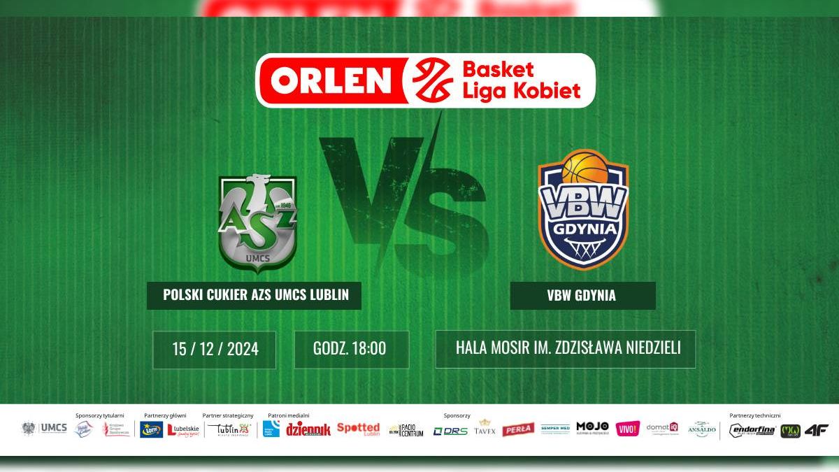 grafika Polski Cukier AZS UMCS Lublin - VBW Gdynia