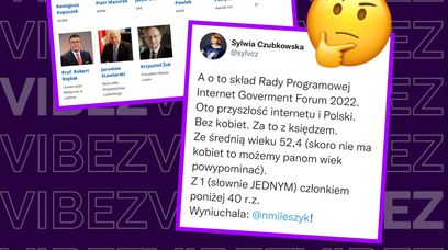 Rada rządowego forum o przyszłości Internetu to w 100% faceci, w tym ksiądz. AHA?