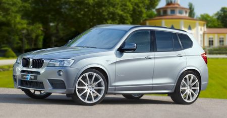 Umięśniony Hartge BMW X3 xDrive35d