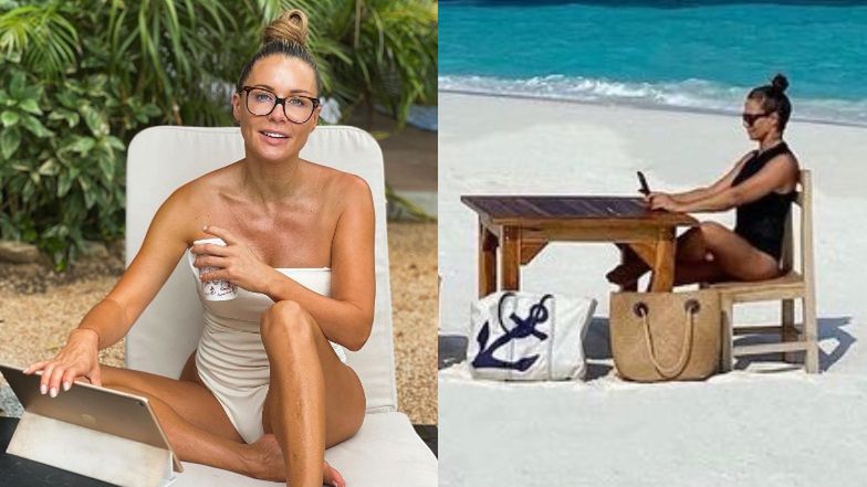 Małgorzata Rozenek prowadzi firmę z Meksyku