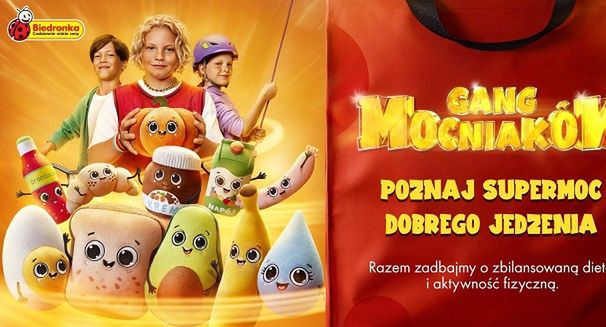Gang Mocniaków promowany kampanią reklamową. Jak zdobyć maskotkę?