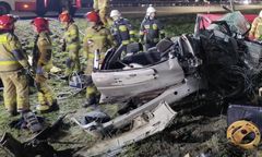 Zderzenie na trasie S8. Zginęły dwie osoby