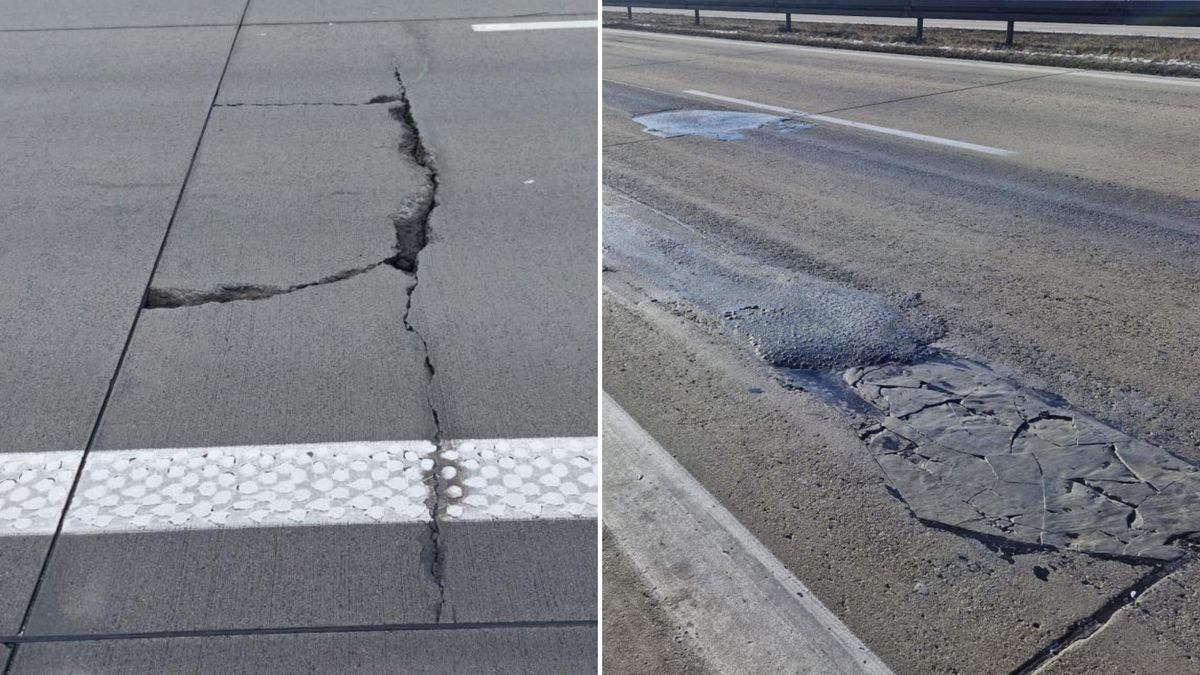 Tak wygląda autostrada A4 na Dolnym Śląsku.