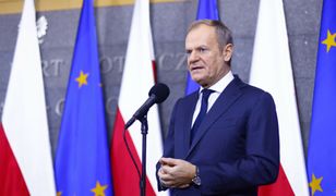 Tusk przy granicy rosyjskiej. Zabrał głos ws. przymusowych wysiedleń