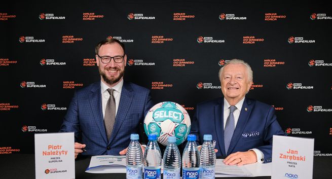 Nata Aqua oficjalną wodą Superligi i Superligi Kobiet