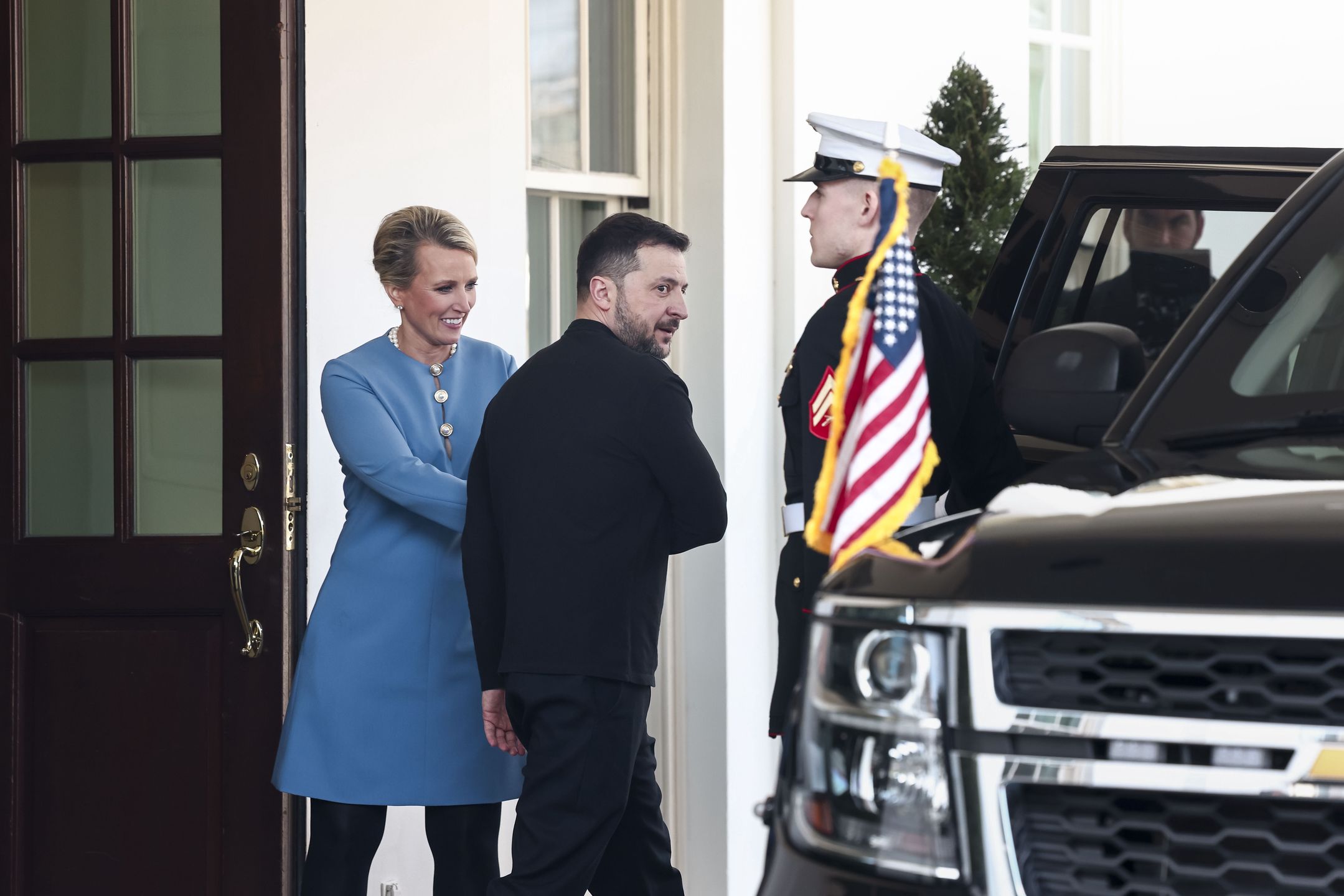 Prezydent Ukrainy Wołodymyr Zełenski
