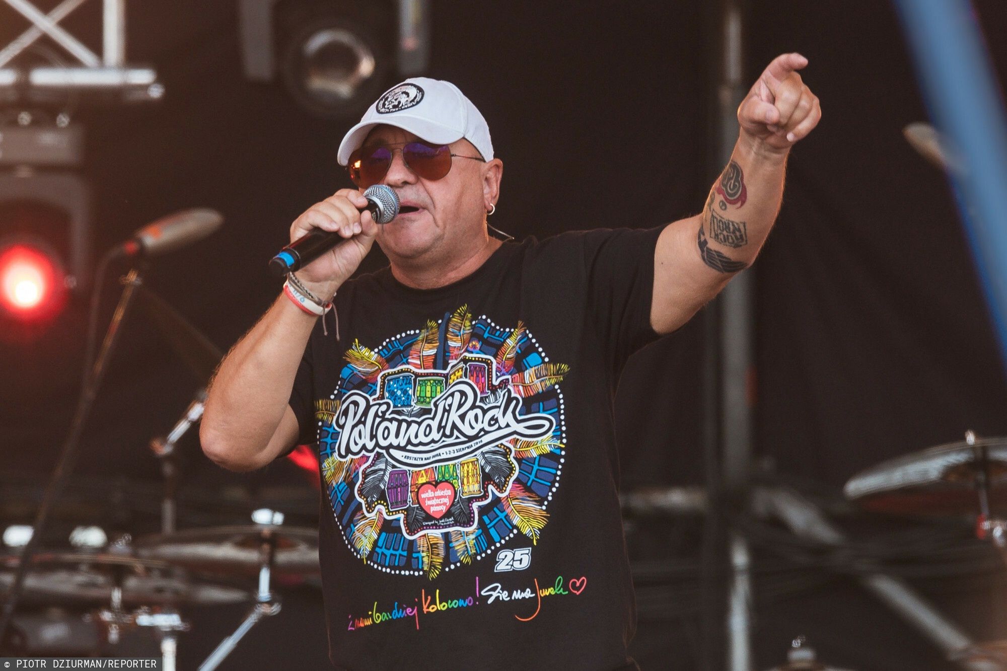 Jurek Owsiak na Pol'and'Rock Festival