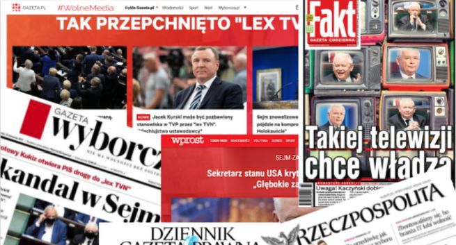 Ponad 6 tys. publikacji o Lex TVN w mediach tradycyjnych, 219 tys. w społecznościowych