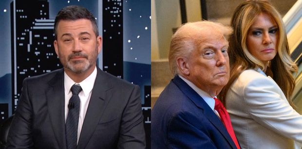 Jimmy Kimmel na WOJENNEJ ŚCIEŻCE z Melanią Trump. Broni skeczu, w którym nazwał ją "WDOWĄ": "To nie było wezwanie do zamachu"