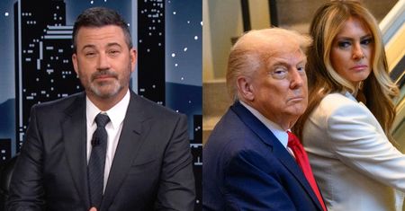 Jimmy Kimmel na WOJENNEJ ŚCIEŻCE z Melanią Trump. Broni skeczu, w którym nazwał ją "WDOWĄ": "To nie było wezwanie do zamachu"