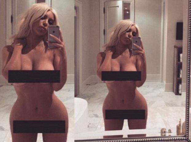 Kim Kardashian POZUJE NAGO pierwszy raz po porodzie! (FOTO)