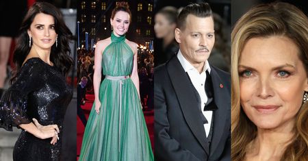 Penelope Cruz, Michelle Pfeiffer i Johnny Depp świętują premierę "Morderstwa w Orient Expressie" (ZDJĘCIA)