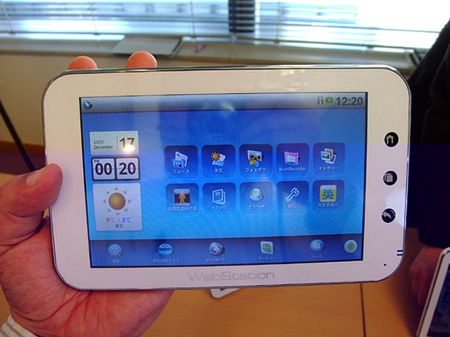 Internetowy tablet od firmy NEC