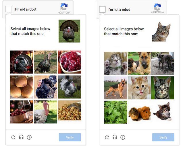 Google No-CAPTCHA etap