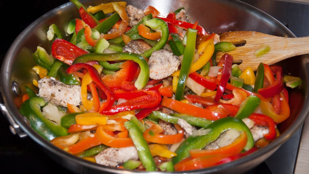 Wieprzowina i papryka to udane połączenie. 