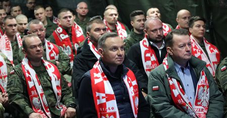 Te miny mówią wszystko. Prezydent skomentował mecz