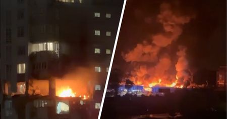 Dantejskie sceny w Ukrainie. Są zabici i ranni