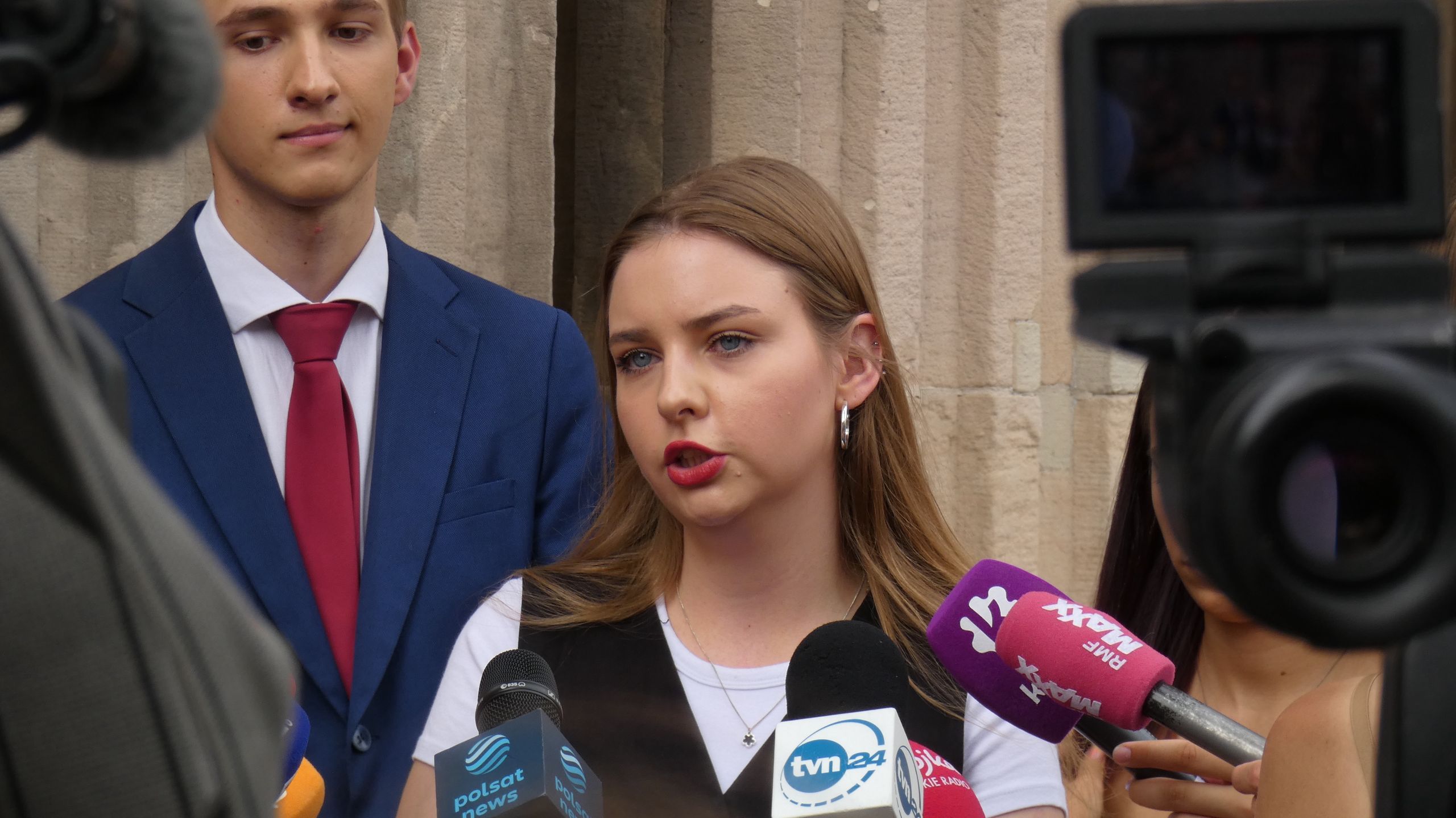 Aleksandra Gilska, Giska z Polskiej Rady Organizacji Młodzieżowy