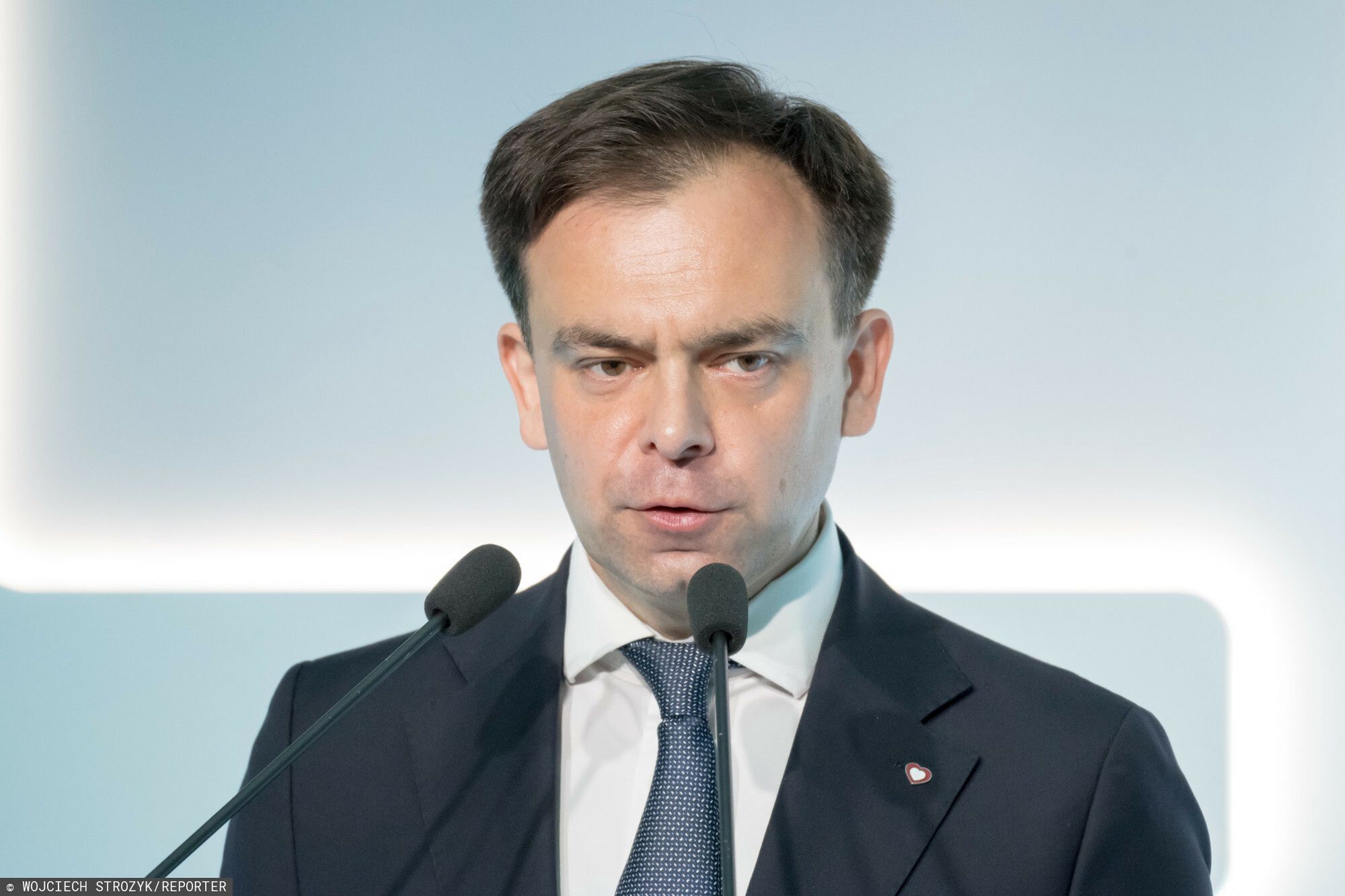 Na zdjęciu minister finansów Andrzej Domański
