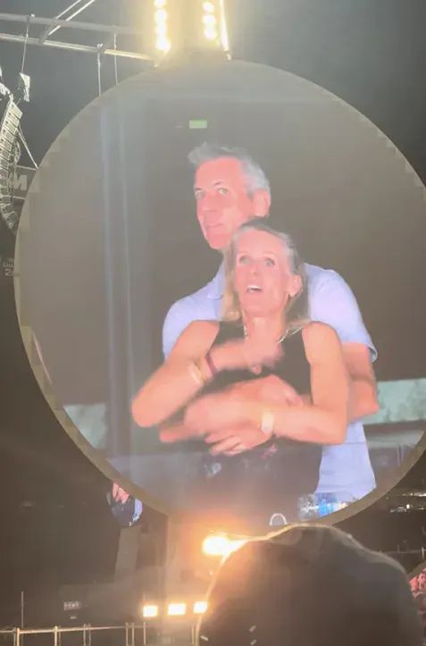 Andy Byron i Kristin Cabot