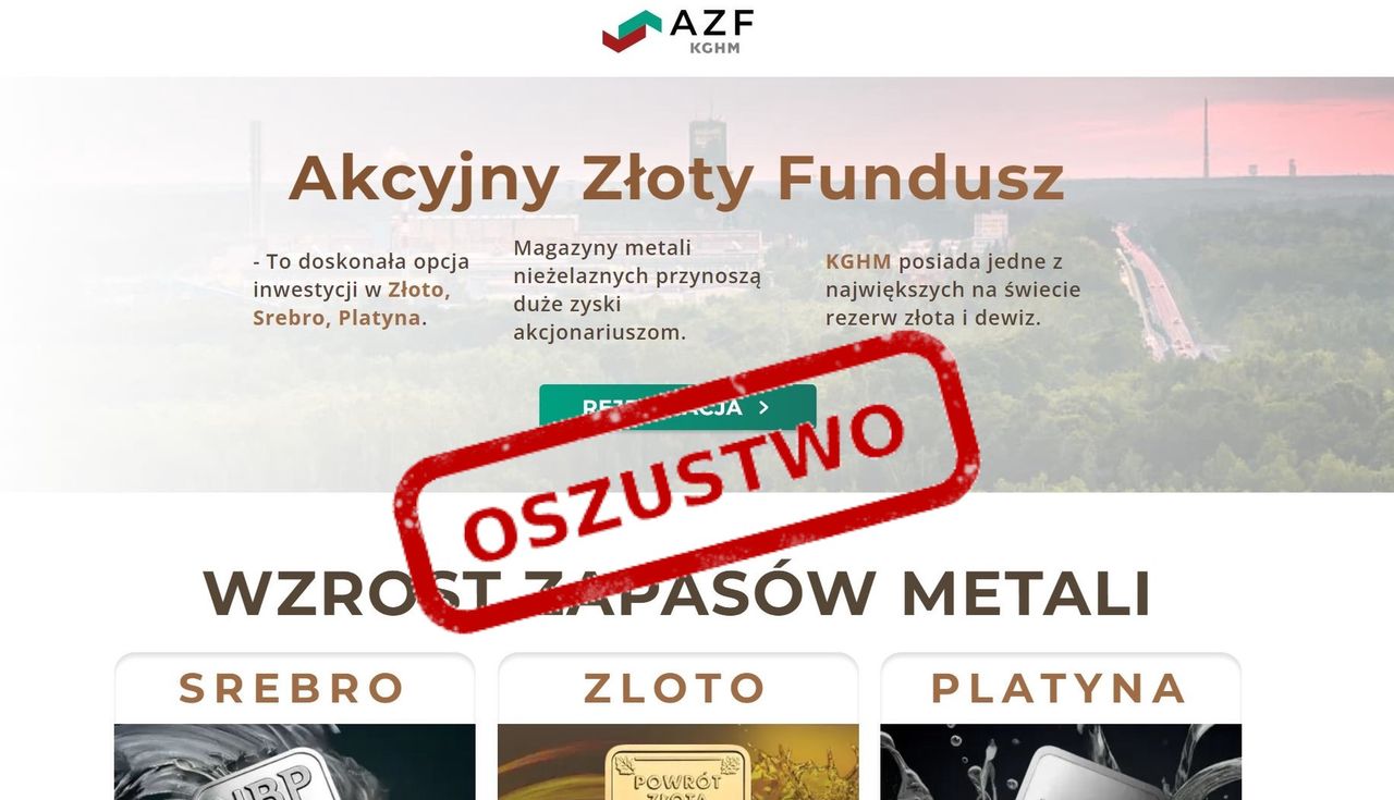 Oszustwo "na KGHM". Miedziowy gigant apeluje