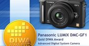 Panasonic GF-1 z ze złotym medalem DIWA
