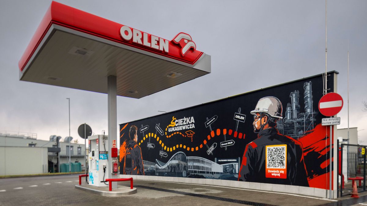 Nowy mural ORLENU 