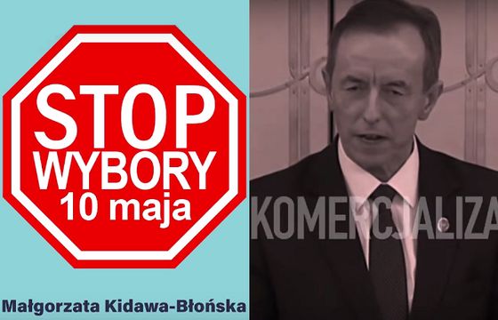 Kidawa-Błońska w spocie mówi „stop” wyborom, Duda ostrzega przed prywatyzacją szpitali (wideo)