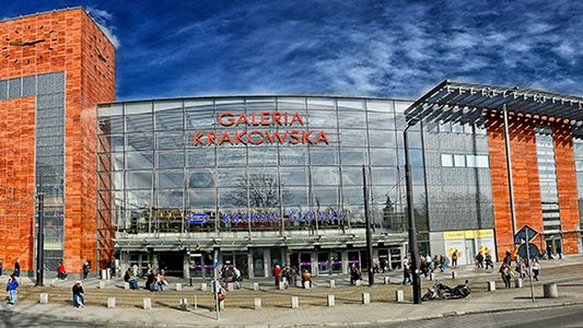 Panorama Galerii Krakowskiej. Tam otwarty zostanie Mi Store