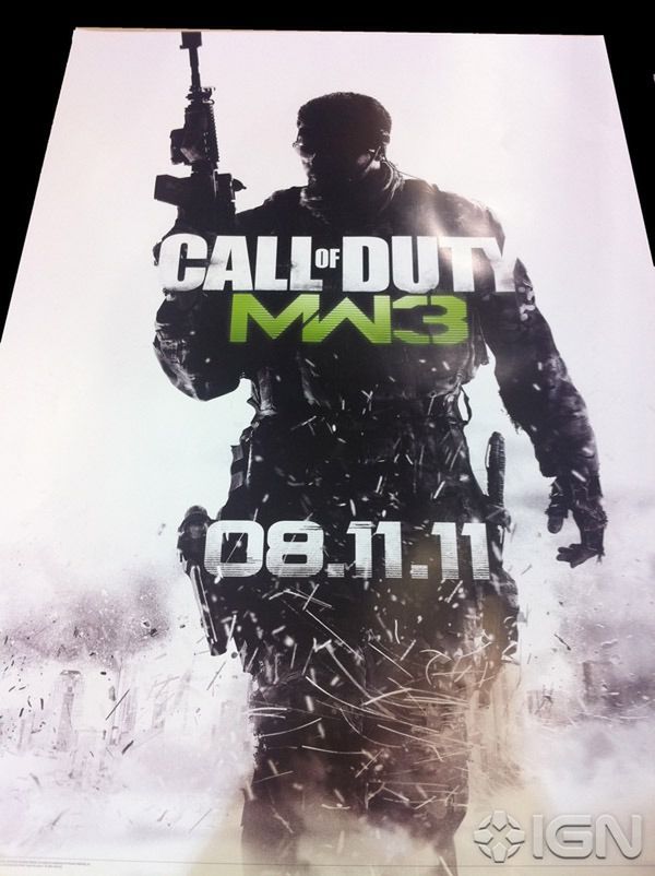 08.11.11 - zapisać, zanotować - Modern Warfare 3 nadchodzi