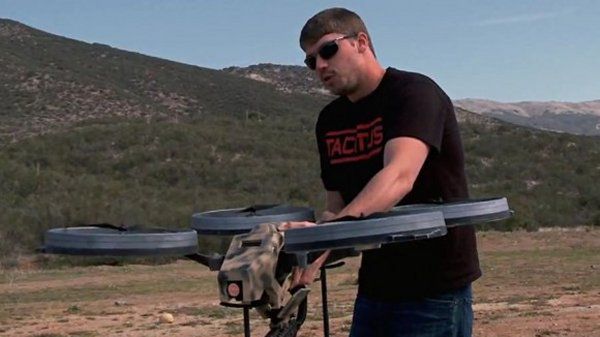 Nadchodzi śmierć z przestworzy. Jak wygląda prototyp militarnego quadrocoptera? [wideo] 1