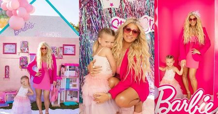 Jessica Simpson wyprawiła trzyletniej córce urodziny W STYLU BARBIE (ZDJĘCIA)