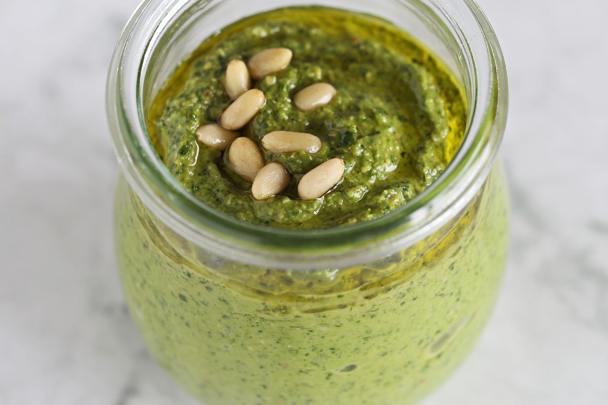 Radish Leaf Pesto