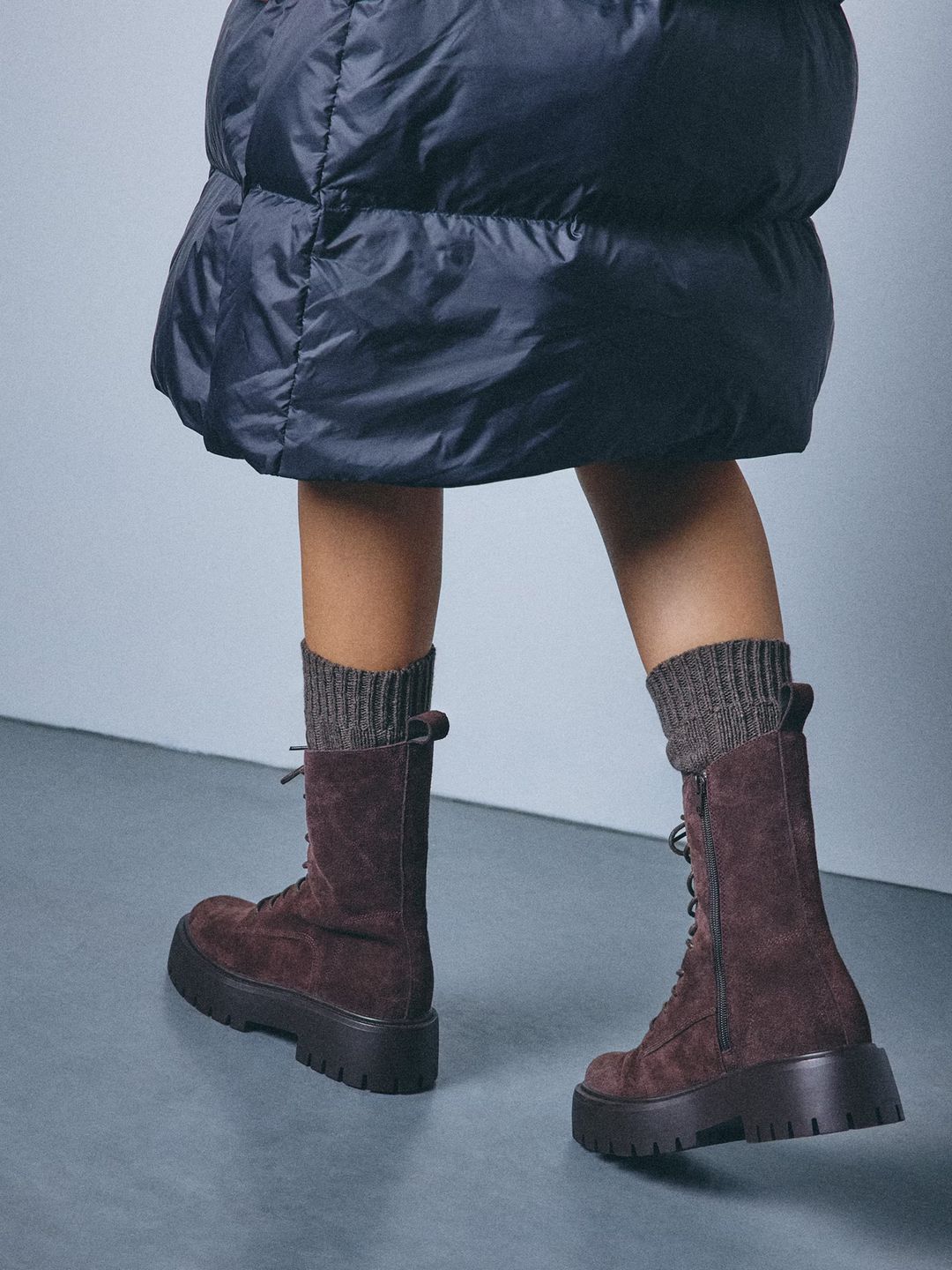 Zamszowe trapery z Mohito