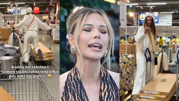 Rozbawiona Sandra Kubicka nadaje z zakupów: "Samowystarczalna i NIEZALEŻNA SINGIELKA" (FOTO)