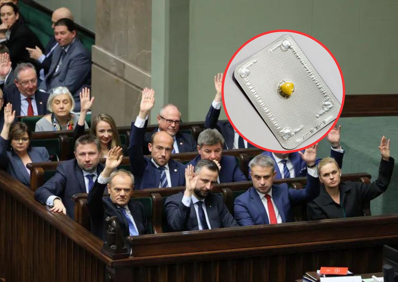 Sejm zdecydował, że pigułka "dzień po" będzie dostępna bez recepty od 15 roku życia