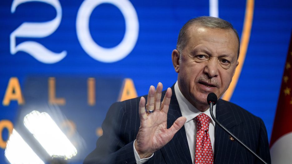 Prezydent Turcji Recep Tayyip Erdogan 